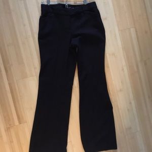 Express size 6 Dark Plum bootleg dress pants